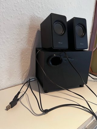 Altavoces Trust Avora 2.1 Negros
