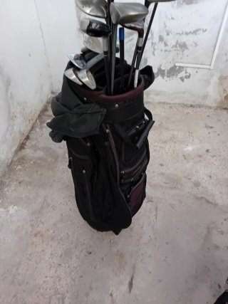 Bolsa de golf desde 14 y varios palos