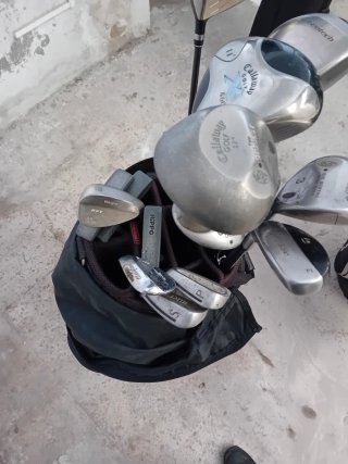 Bolsa de golf desde 14 y varios palos