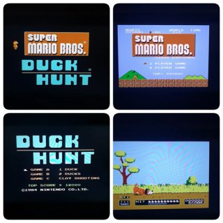 Nintendo NES + 2 Joy + Zapper - Test OK - N8