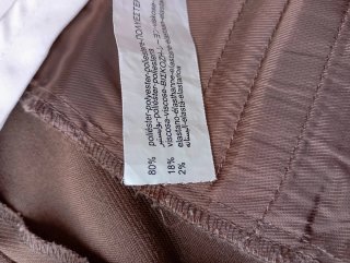 Traje Zara Marrón