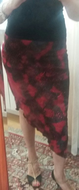 Falda asimétrica T/S-M