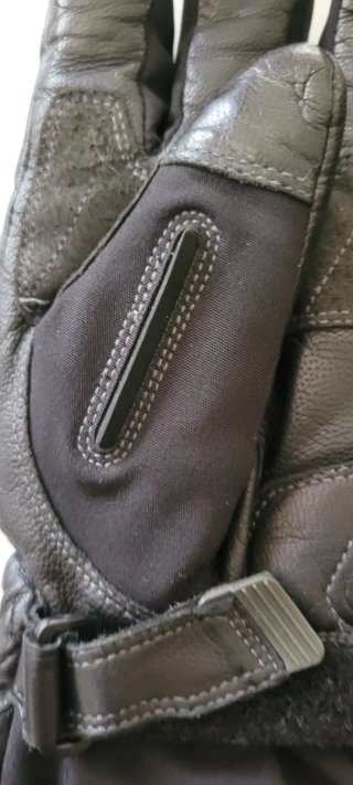 Guantes IXS Touring GT2 Gore-Tex Negros
