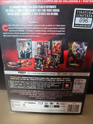 Terrifier 3 Ultralimitata 4K UHD + Blu-Ray