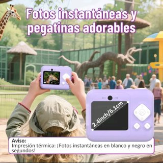 Cámara Digital Instantánea FUNSHOT20 Niños