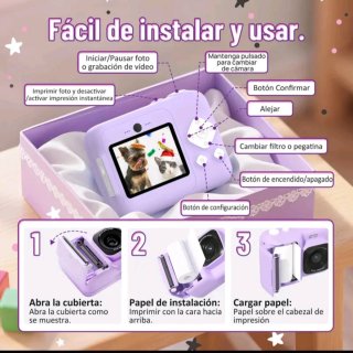 Cámara Digital Instantánea FUNSHOT20 Niños