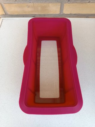 Molde Rectangular Silicona Rojo
