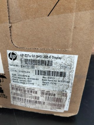 Monitor HP Z27u G3 27" QHD IPS USB-C