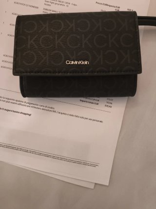 Portafoglio Calvin Klein nero