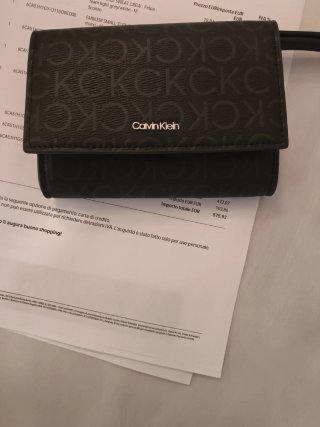 Portafoglio Calvin Klein nero