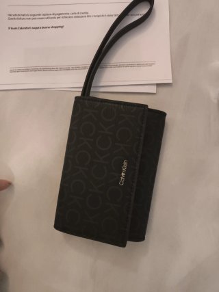 Portafoglio Calvin Klein nero