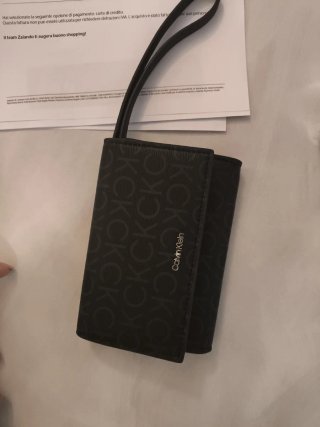 Portafoglio Calvin Klein nero