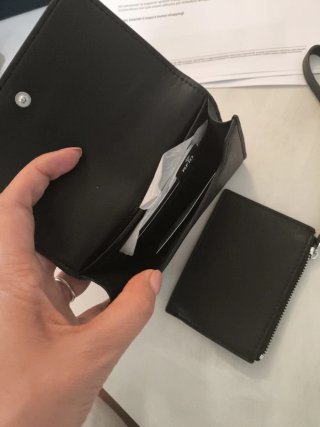 Portafoglio Calvin Klein nero