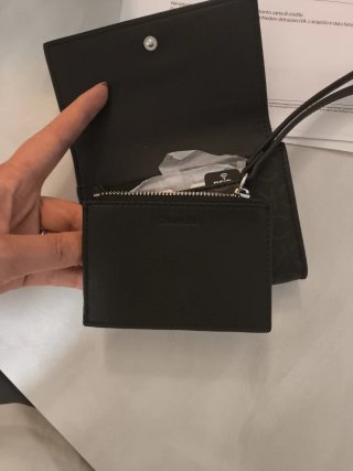 Portafoglio Calvin Klein nero