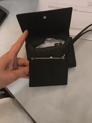 Portafoglio Calvin Klein nero