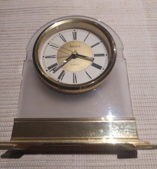 Orologio da Tavolo Vintage Artex 16cm Sveglia