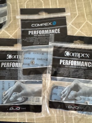 COMPEX 8 ELECTRODOS NUEVOS PRECINTADOS 4C+4R .