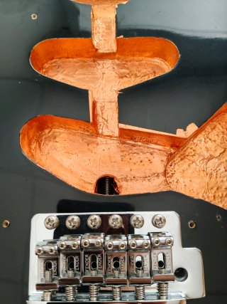 Cuerpo Guitarra eléctrica Stratocaster.