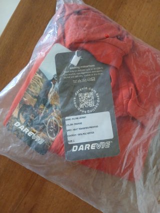 Maillot Ciclismo Darevie Naranja