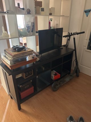 Mueble Hemnes Ikea Negro/Marrón