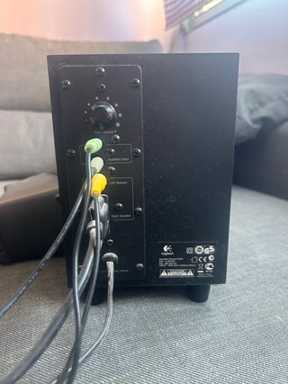 Sistema de altavoces Logitech Negro