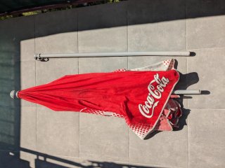 Sombrilla Coca-Cola Vintage Años 90
