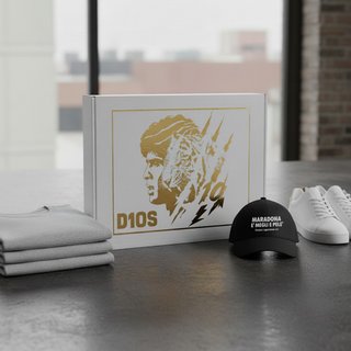 T-shirt Bianca Diego Armando Maradona