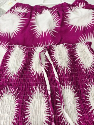 Conjunto falda y top estampado sol