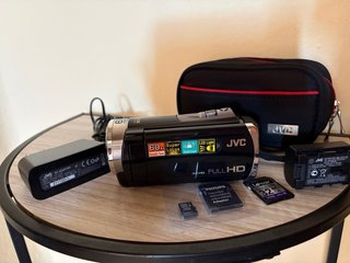 Videocámara JVC Full HD 60x Zoom