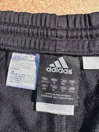 Pantalones chándal Vintage Adidas Negro/Gris