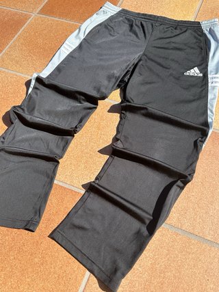 Pantalones chándal Vintage Adidas Negro/Gris