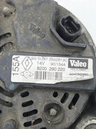 Renault 8200 290 220 alternador espace 1.9 4459