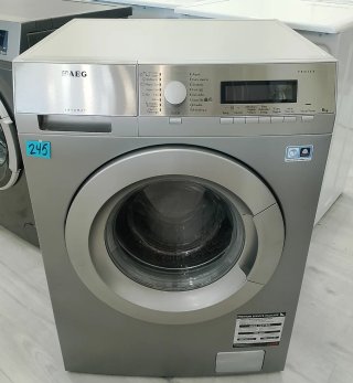 Lavadora AEG inox  8kg