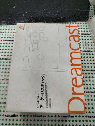 Dreamcast Arcade Stick HKT-7300 Blanco