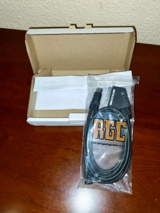 Cable RGB  Neo Geo (90s) y caja vacía más bolsa