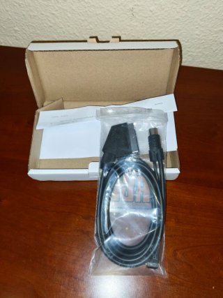 Cable RGB  Neo Geo (90s) y caja vacía más bolsa