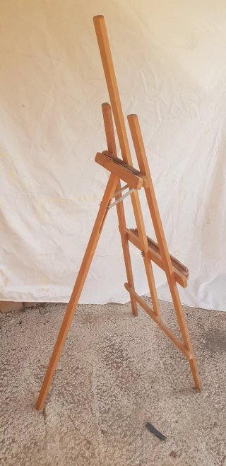 Atril de madera para cuadros