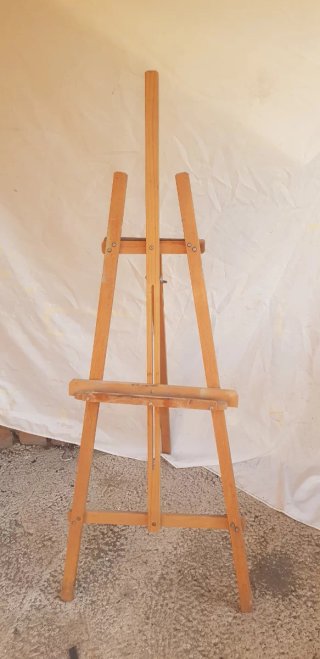 Atril de madera para cuadros