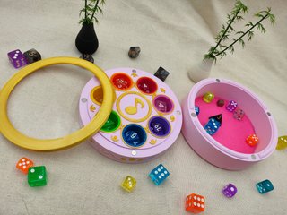 Caja para dados de rol DoReMi