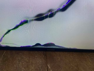 Smart TV para piezas