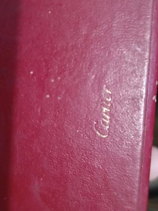 Caja Joya Cartier Roja