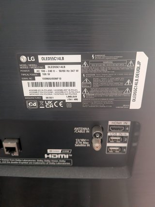 TV LG OLED 55" 4K