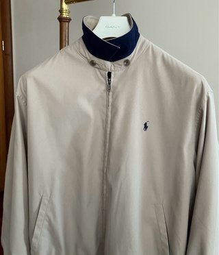 Chaqueta Harrington Polo Ralph Lauren Beige Talla