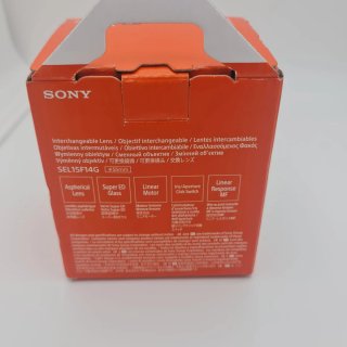 Objetivo Sony E 15mm F1.4 G