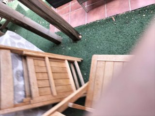Sillas plegables de madera