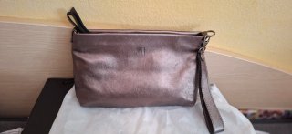 Bolso Biba Piel Bronce Nuevo
