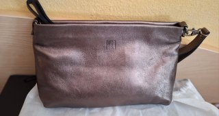 Bolso Biba Piel Bronce Nuevo