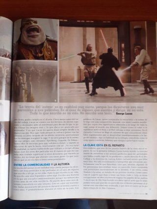 Revista star Wars fotoframas