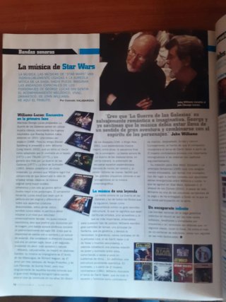 Revista star Wars fotoframas
