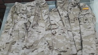 Traje Tormenta Camuflaje Arido Ejército Español